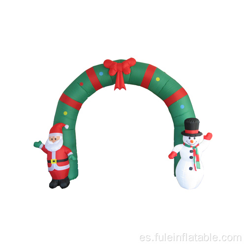 Santa inflable soplado por aire a bajo precio con buena calidad